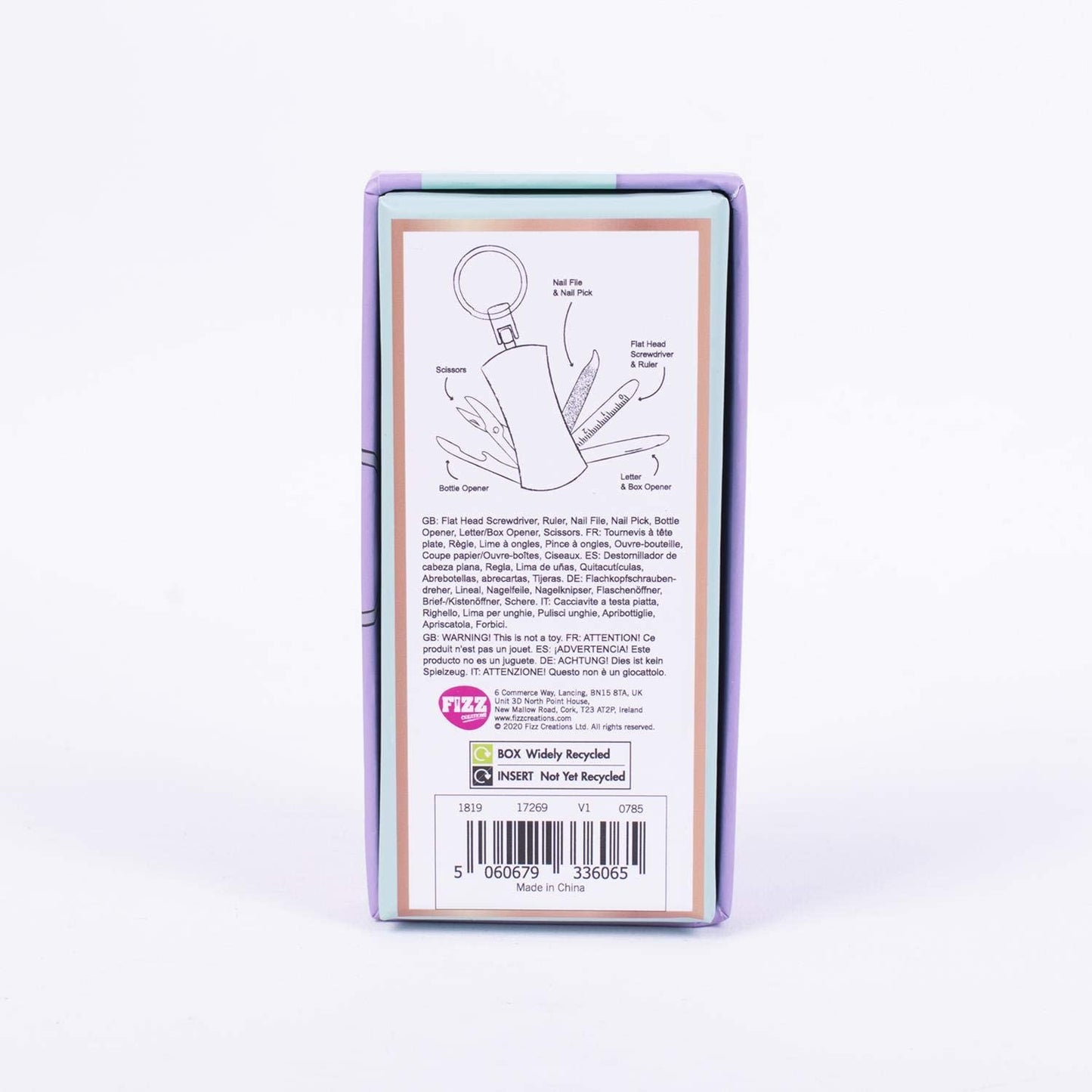 Fizz Creations Rose Gold Coloured Multi Tool Beauty Kit