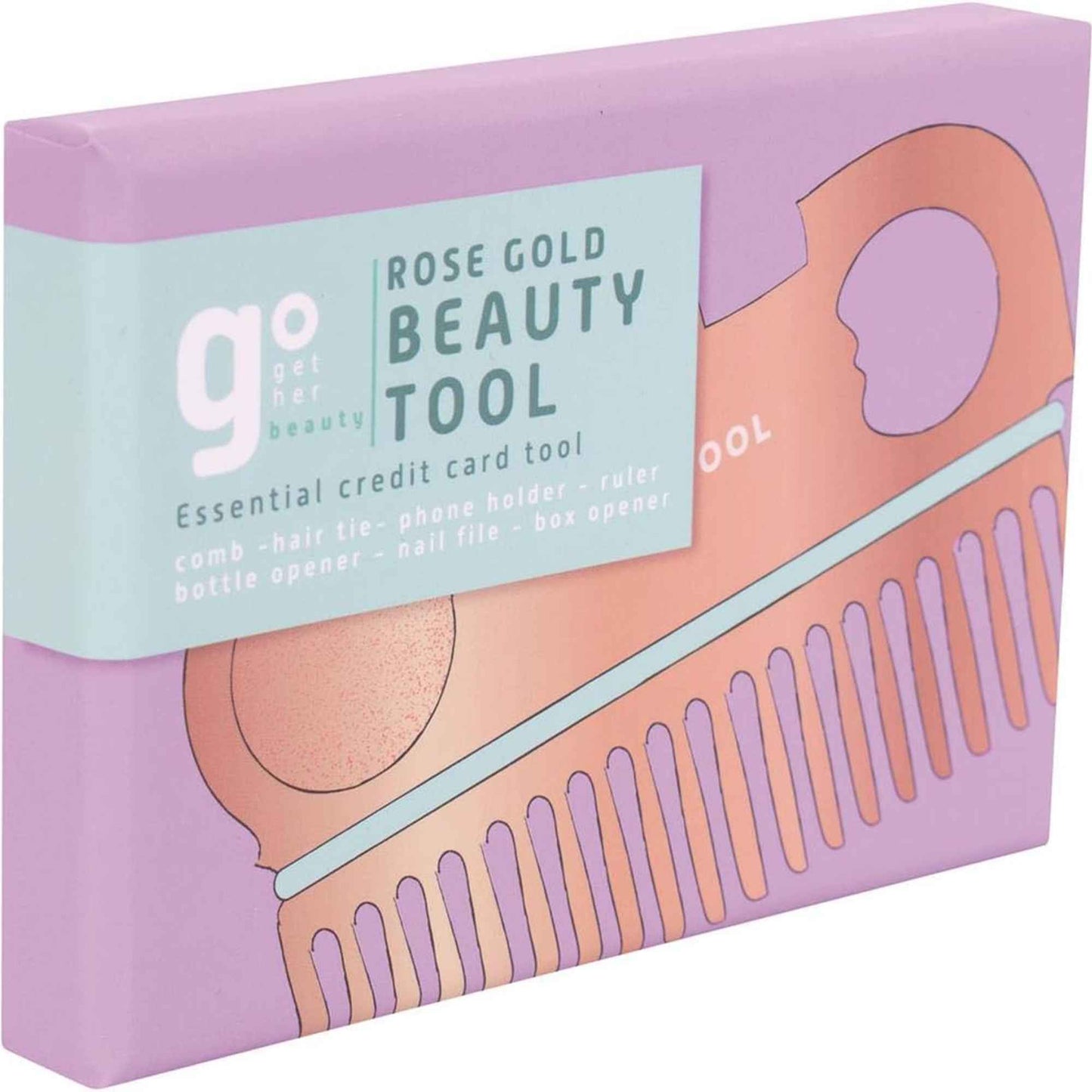 1_Fizz Creations Rose Gold Coloured Credit Card Tool,