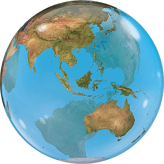 Qualatex Deco Earth Bubble Balloon 22” Party Decorations