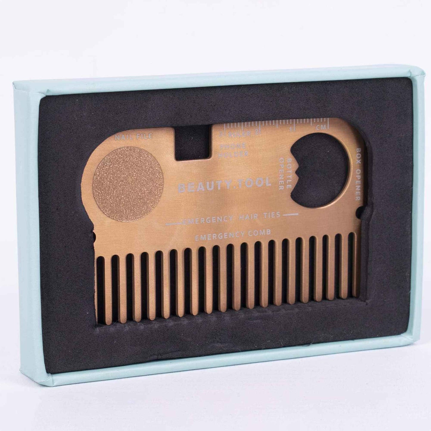 1_Fizz Creations Rose Gold Coloured Credit Card Tool,