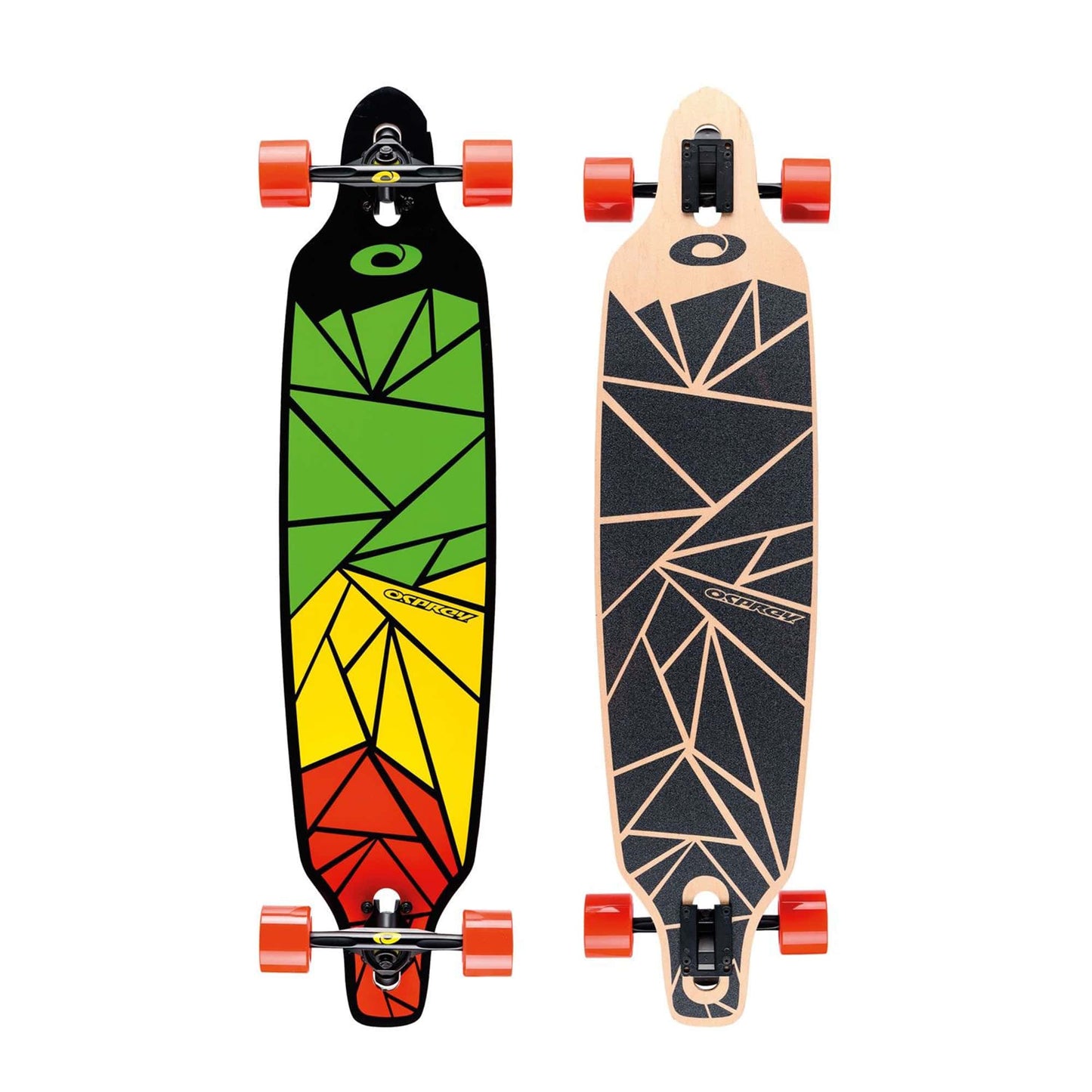 39" Twin Tip Longboard Skateboard - Shapes
