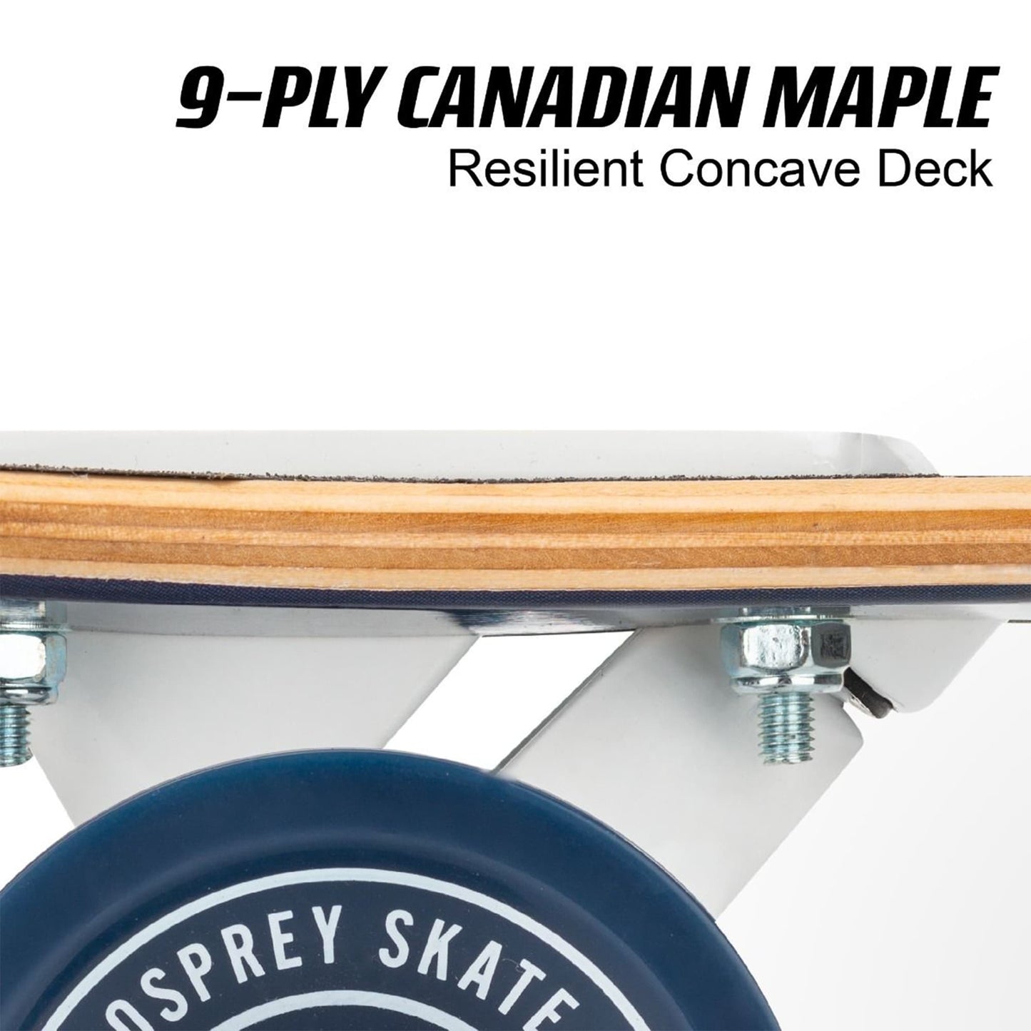OSP Sunset / Slide Fade / Shapes - 39" Longboard Twin Tip Skateboard