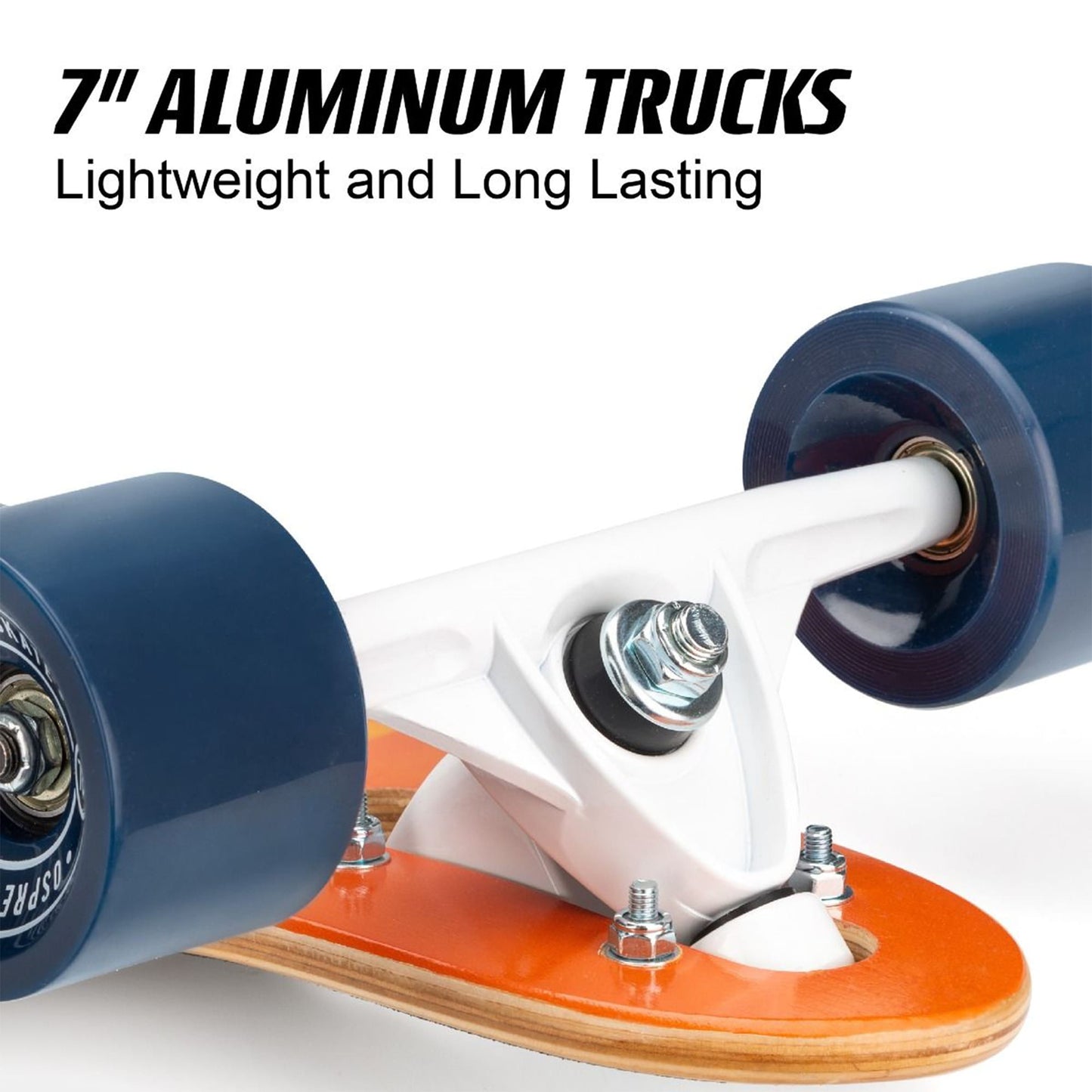OSP Sunset / Slide Fade / Shapes - 39" Longboard Twin Tip Skateboard