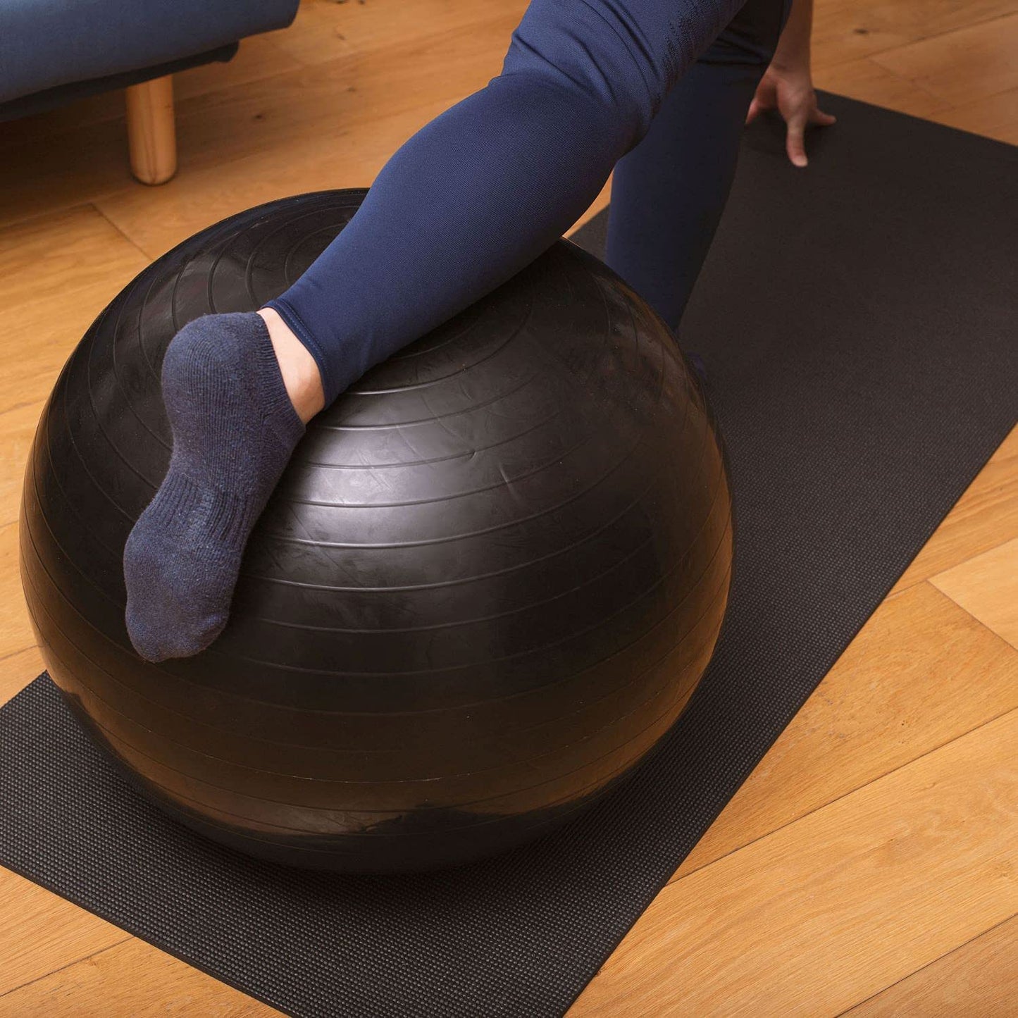 65CM Exercise Ball For Fitness Pilates - The Gym Sessions Balance Core Workout