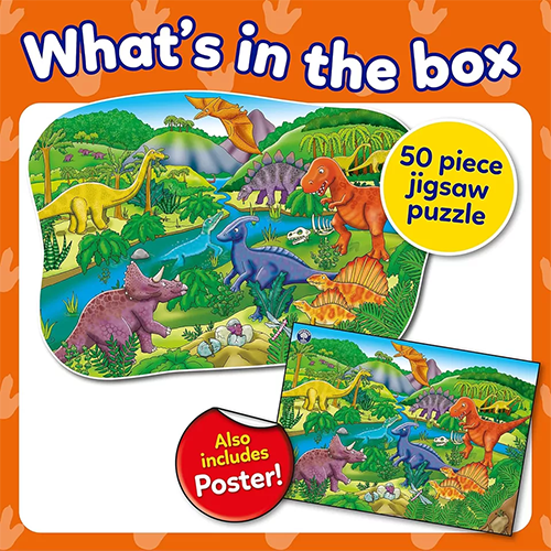 Big Dinosaurs 50 Pcs Jigsaw Puzzle