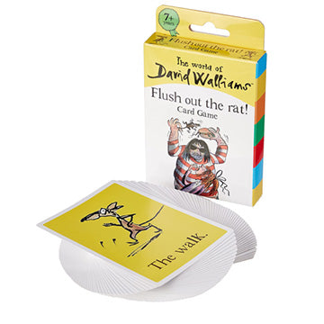 The World of David Walliams Flush Out the Rat Family Card Game
