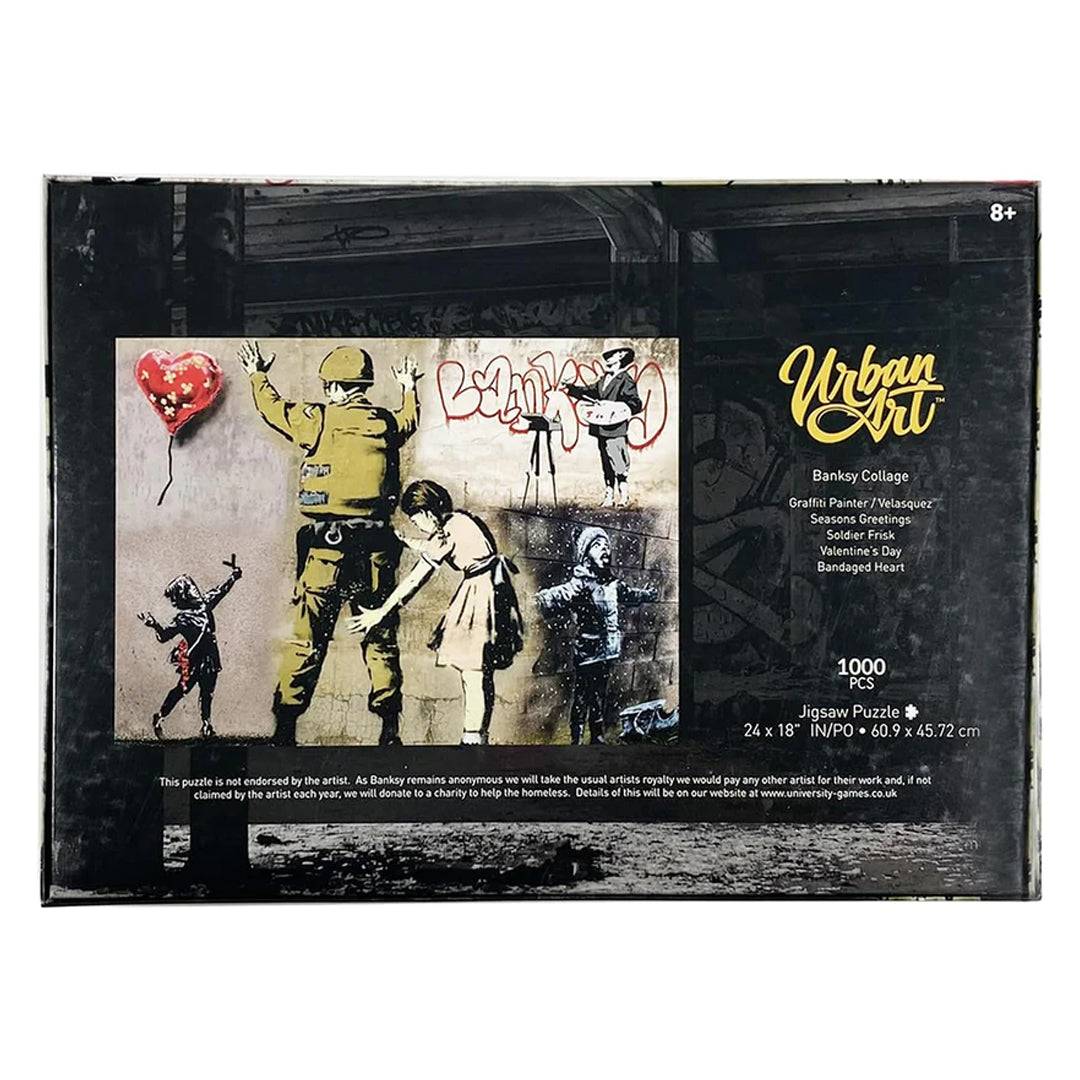 University Games Banksy Urban Art Puzzle for Kids and Adults