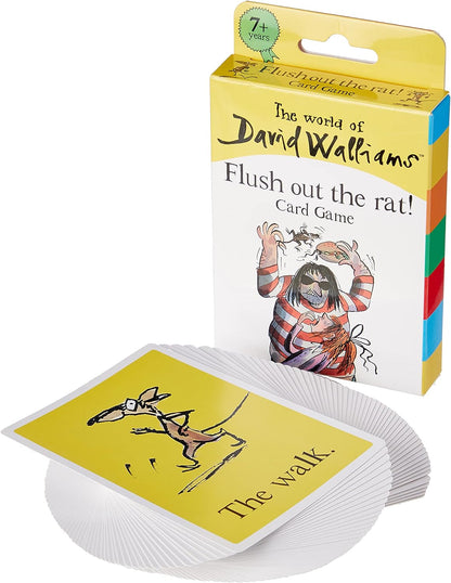 The World of David Walliams Flush Out the Rat Family Card Game