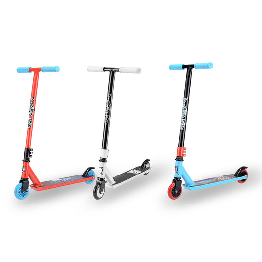 Xootz 360° Xootz Stunt Scooter Steel T-Bar and Grip Tape Deck Age 6 years and up