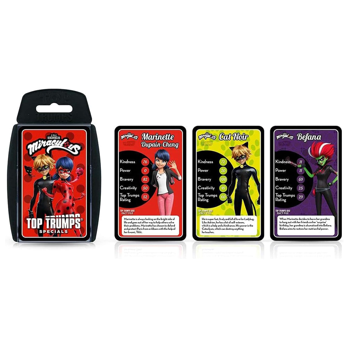 Miraculous Top Trumps Specials Card Game