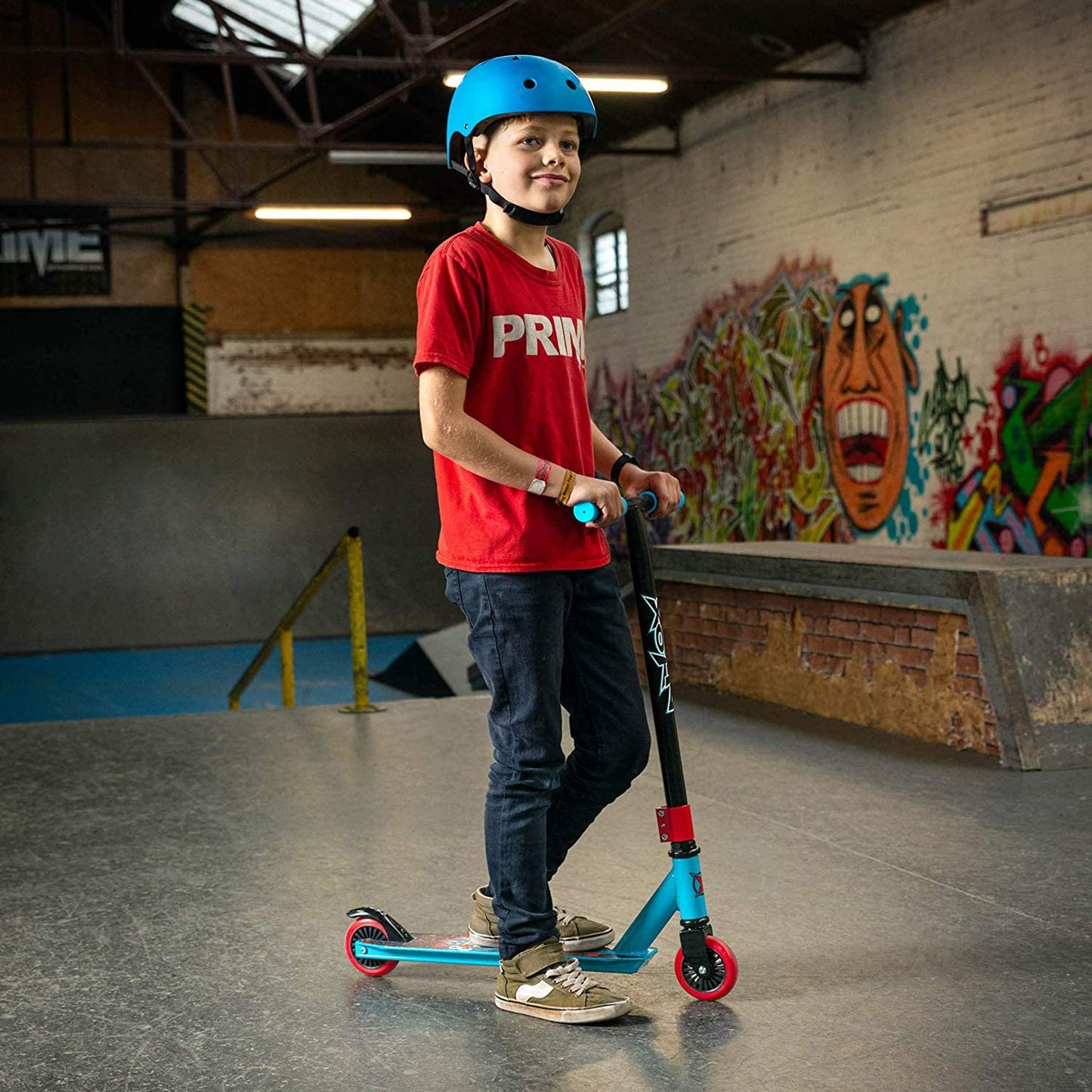Xootz Slasher Stunt Scooter (Blue)