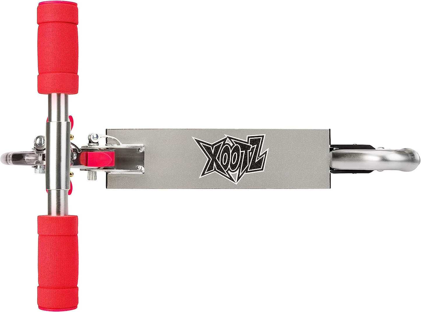 XOOTZ® - LED Folding Scooter with Adjustable Handle Bars for Boys and Girls - TY5716 (Red)