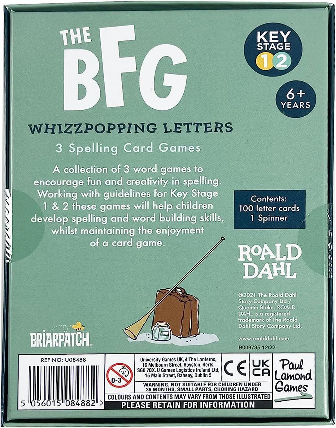 BFG Whizzpopping Letters