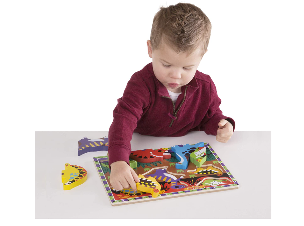 Melissa And Doug Dinosaurs Chunky Puzzle