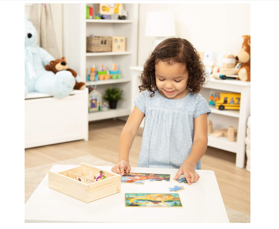 Melissa And Doug Dinosaurs Puzzles in a Box