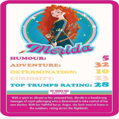 Disney Princess Top Trumps Specials Card English Edition, Play with Cinderella, Jasmine, Belle and Snow White battle your way to victory, Educational game for ages 6 up, Pink