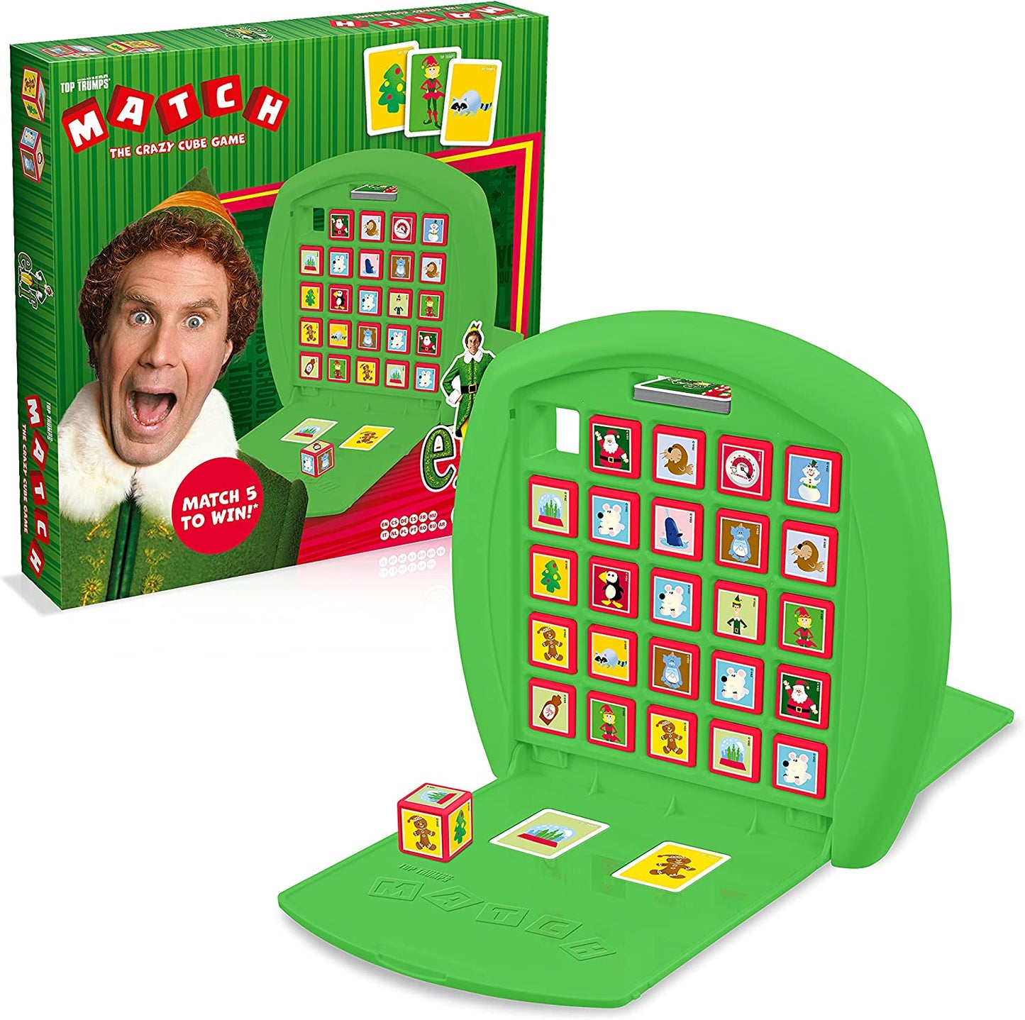 Elf Top Trumps Match Board Game, WM01494-ML1-6