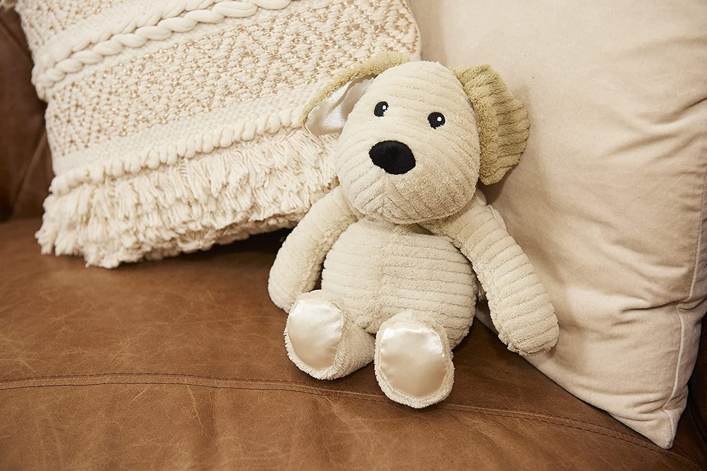 Warmies MFW-PUP-1 Heatable Plush Toy, Brown My First Warmies Puppy Cute Soft Toy
