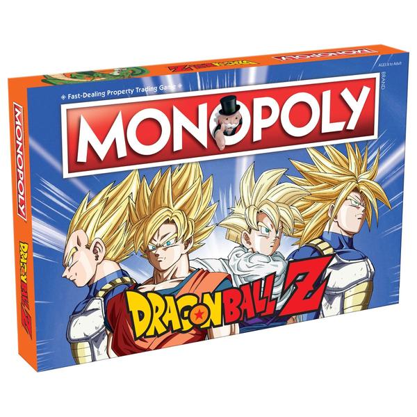 Monopoly Board Game- Dragon Ball Z - Rich Kids Playground