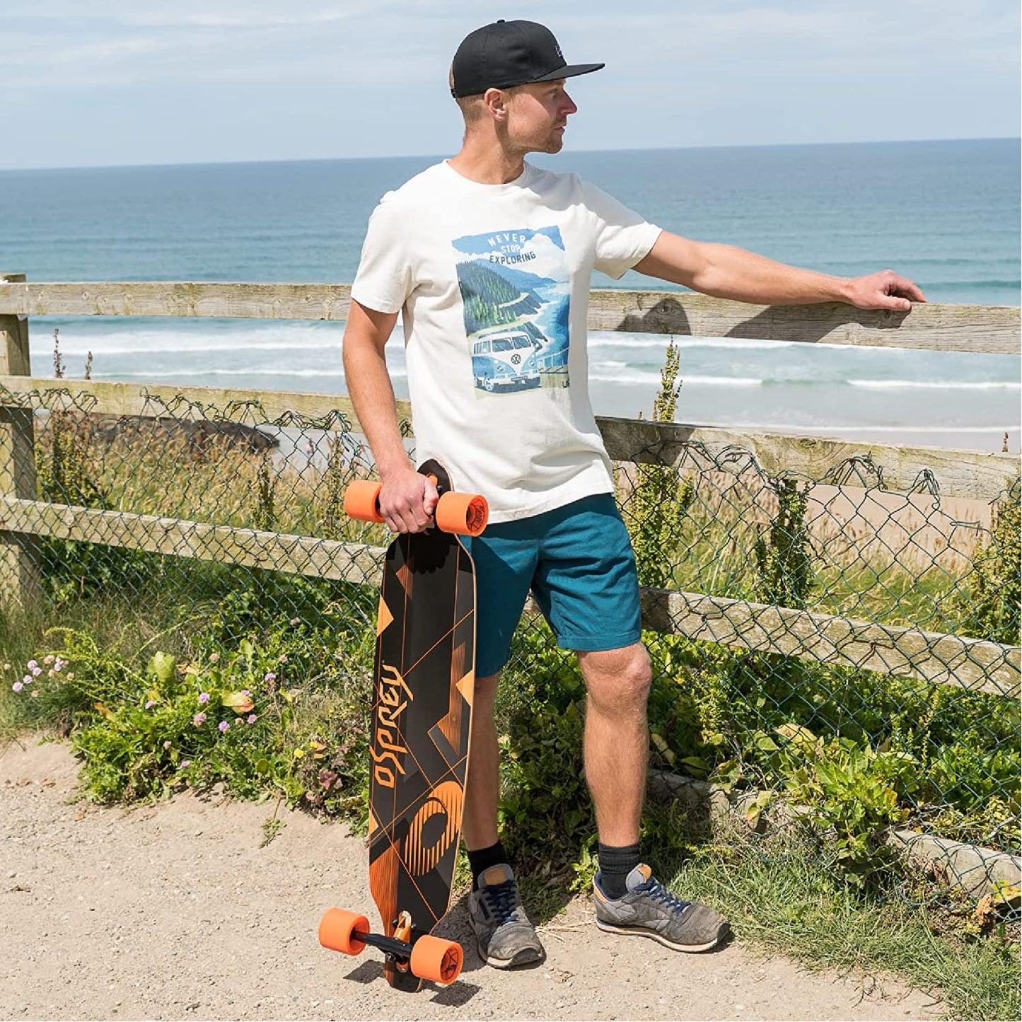 Osprey Twin Tip Cruising Longboard Skateboard -Nexus 39 "