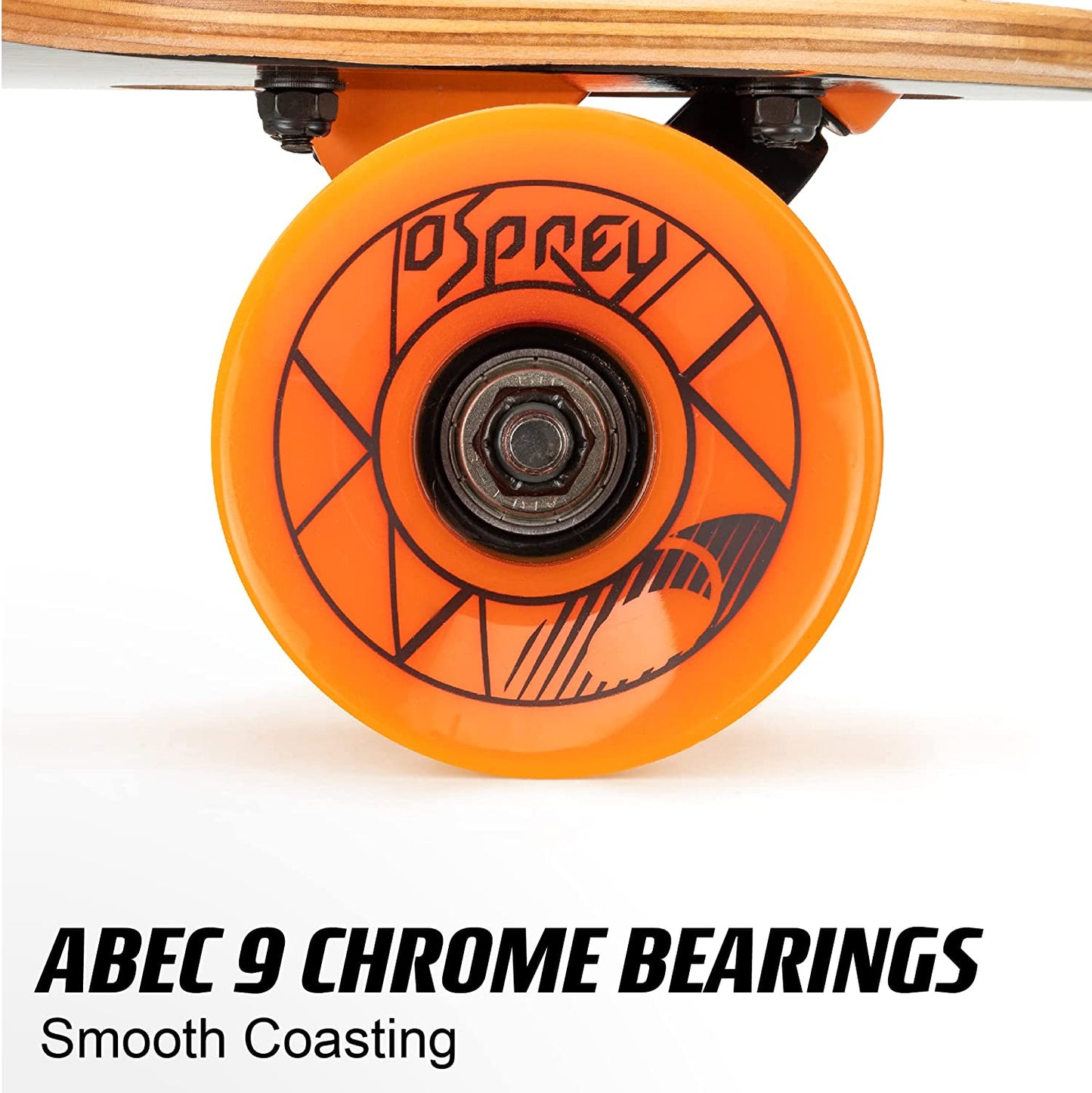 Osprey Twin Tip Cruising Longboard Skateboard -Nexus 39 "