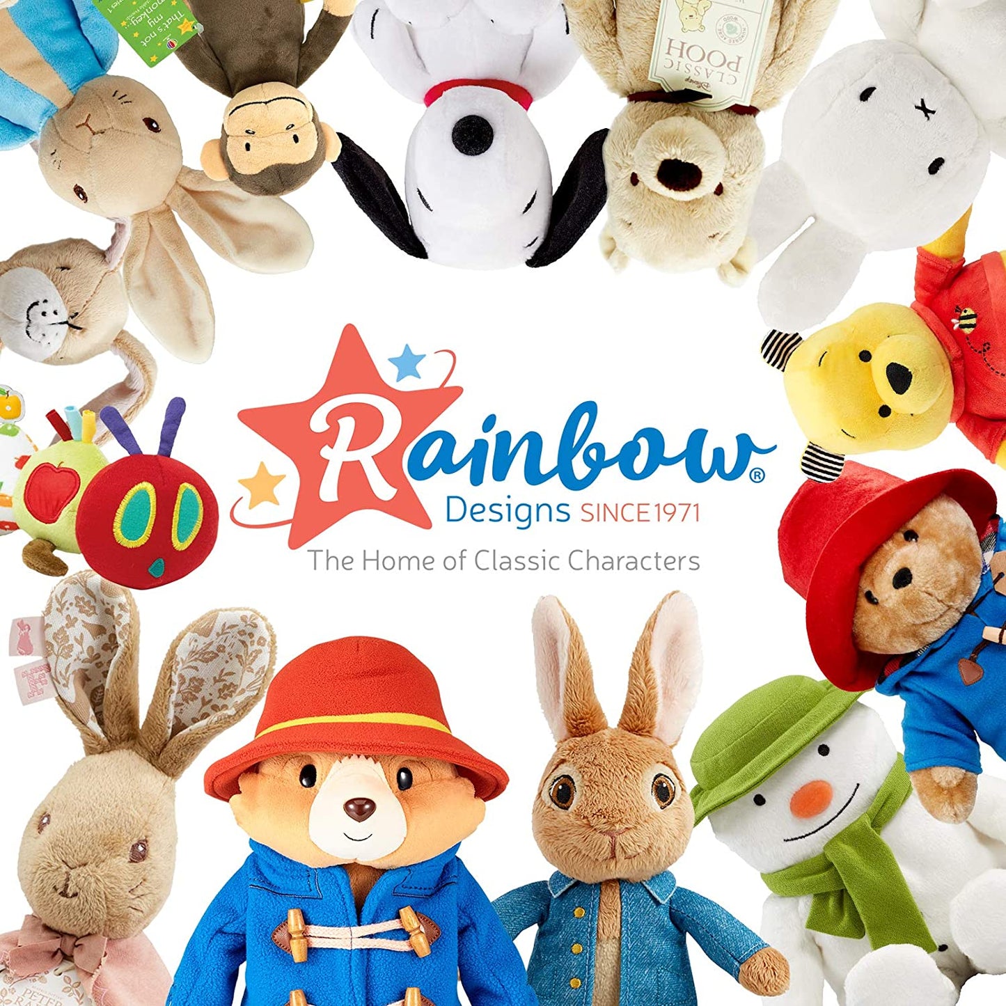 Official Peter Rabbit Wooden Building Blocks - Early Development Activity Toys and Stacking Blocks (LC)