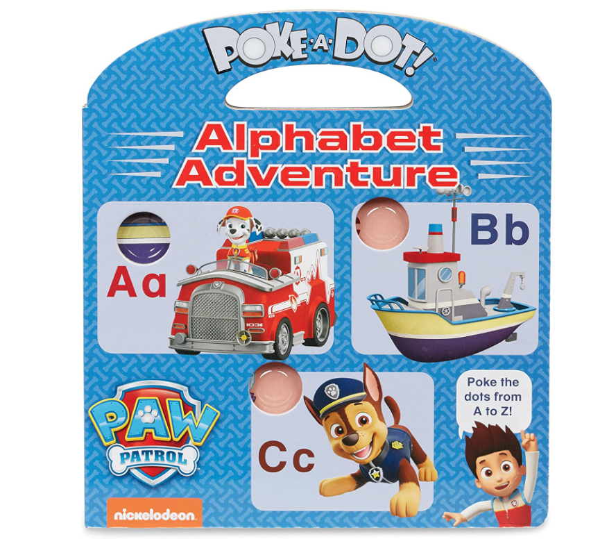Melissa And Doug Paw Patrol Poke-A-Dot - Alphabet Adventure