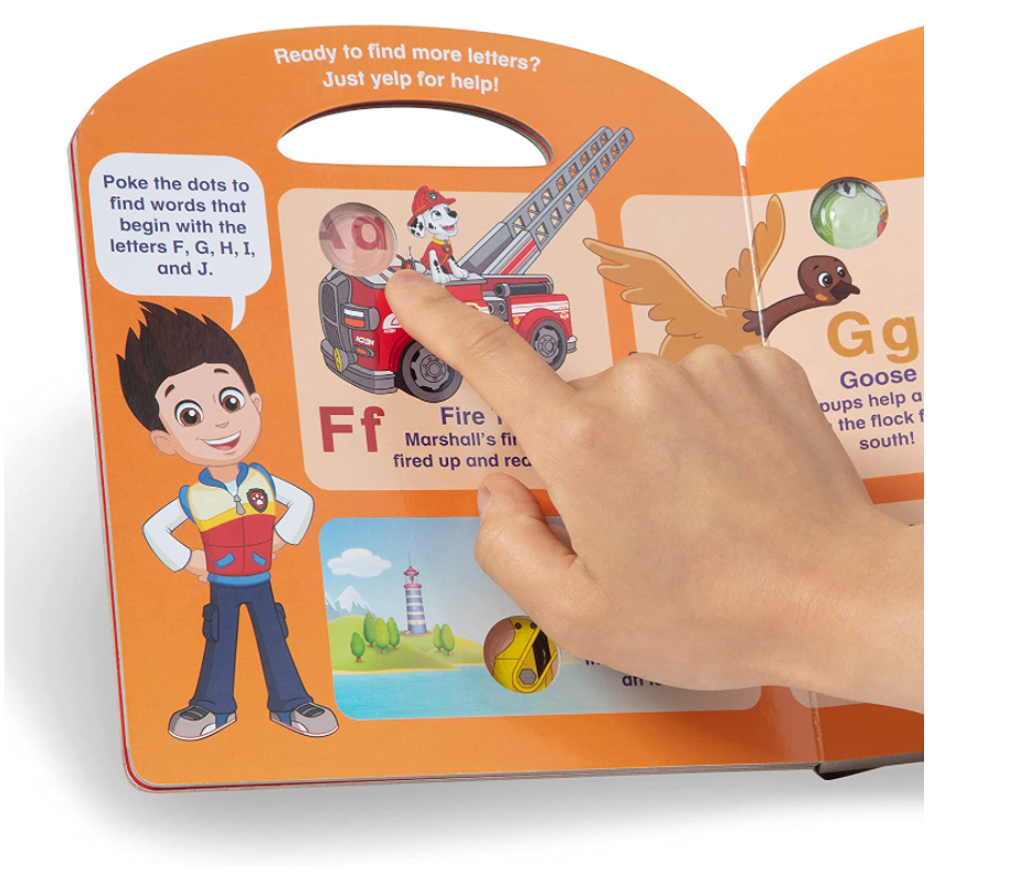 Melissa And Doug Paw Patrol Poke-A-Dot - Alphabet Adventure