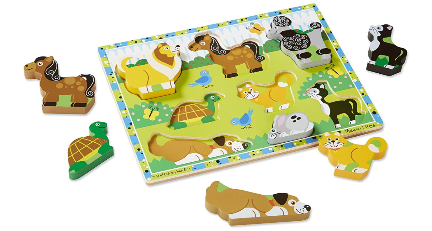 Melissa And Doug Pets Chunky Puzzle