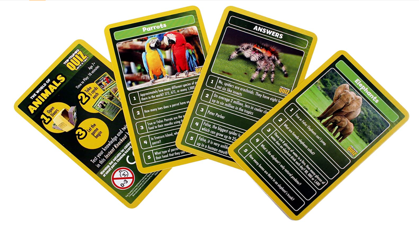 Top Trump Quiz Animals