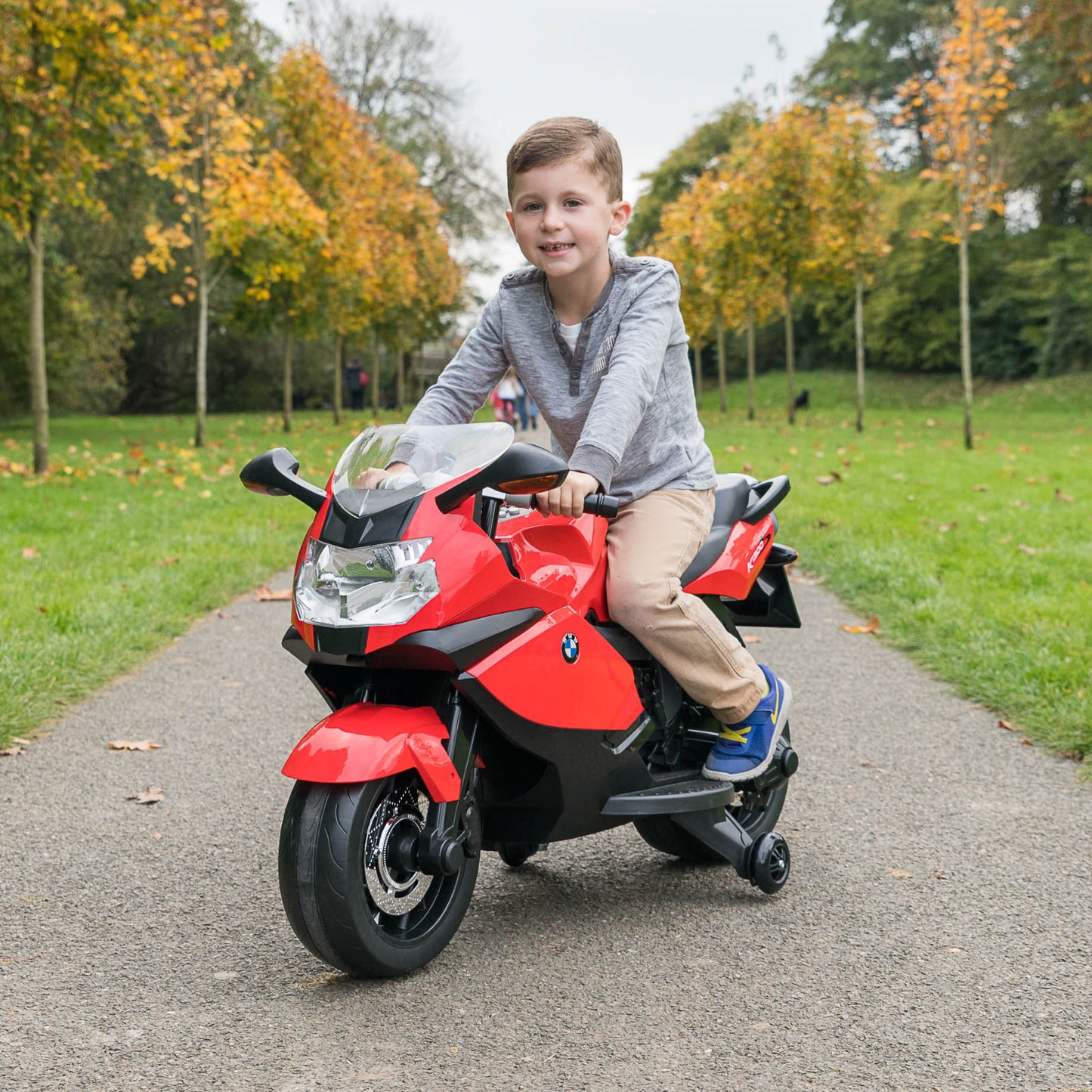 XOOTZ - TY5838BK - BMW BIKE ELECTRIC RIDE ON - BLACK - Rich Kids Playground
