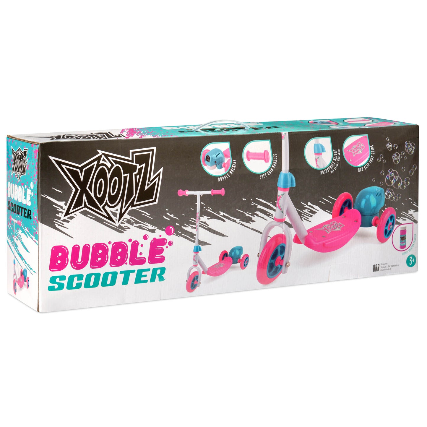 XOOTZ - BUBBLE SCOOTER - PINK - Rich Kids Playground