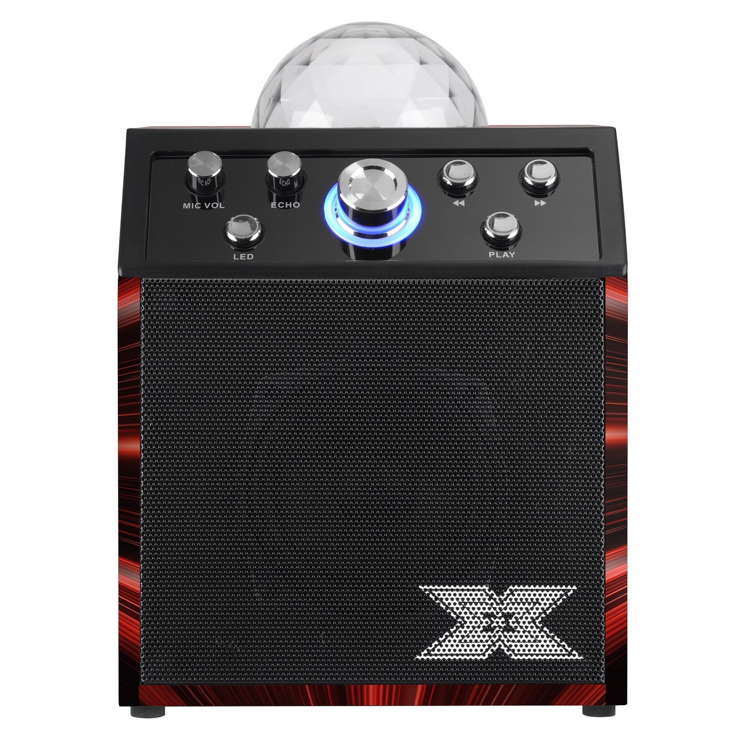 X FACTOR KARAOKE DISCO CUBE SPEAKER - Rich Kids Playground