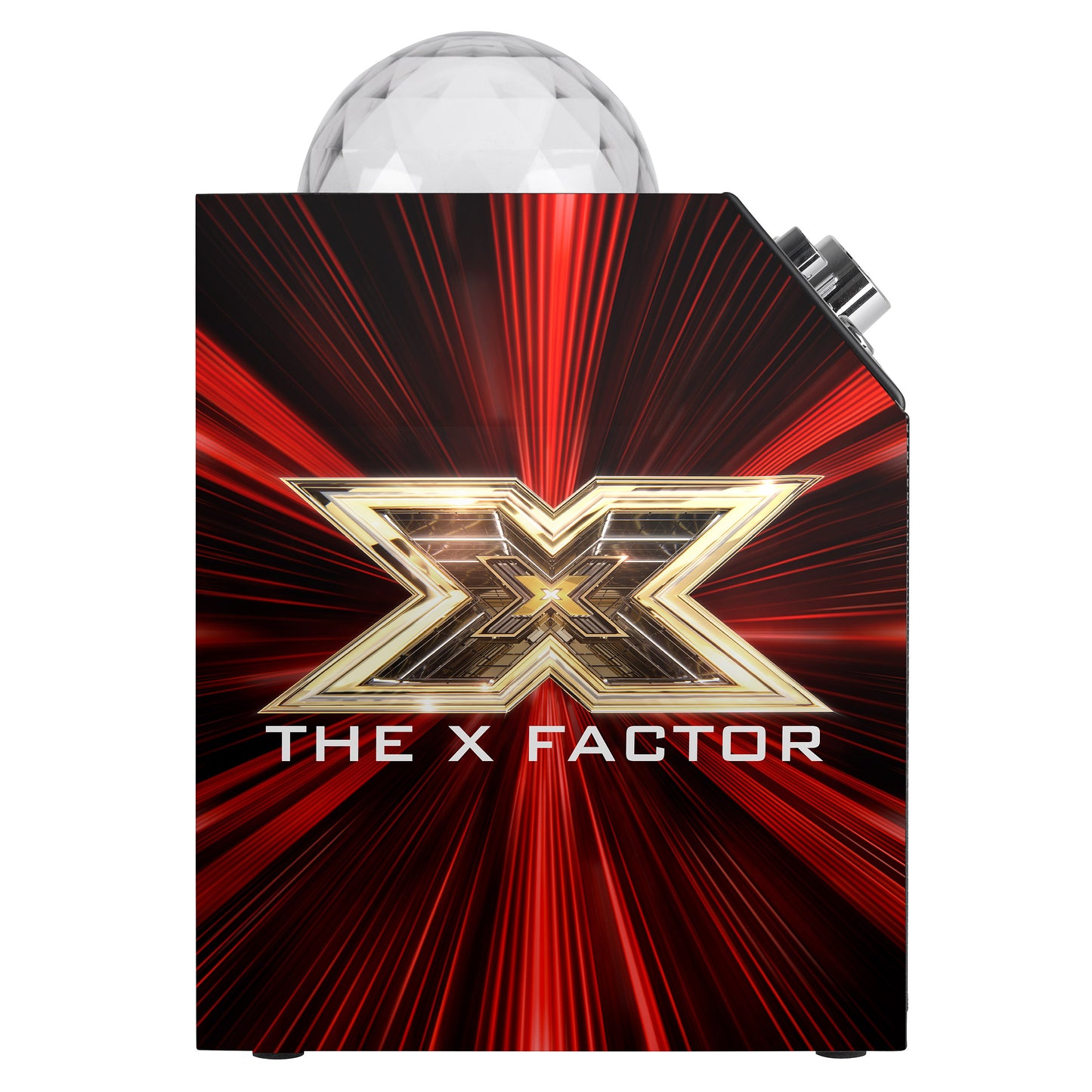 X FACTOR KARAOKE DISCO CUBE SPEAKER - Rich Kids Playground