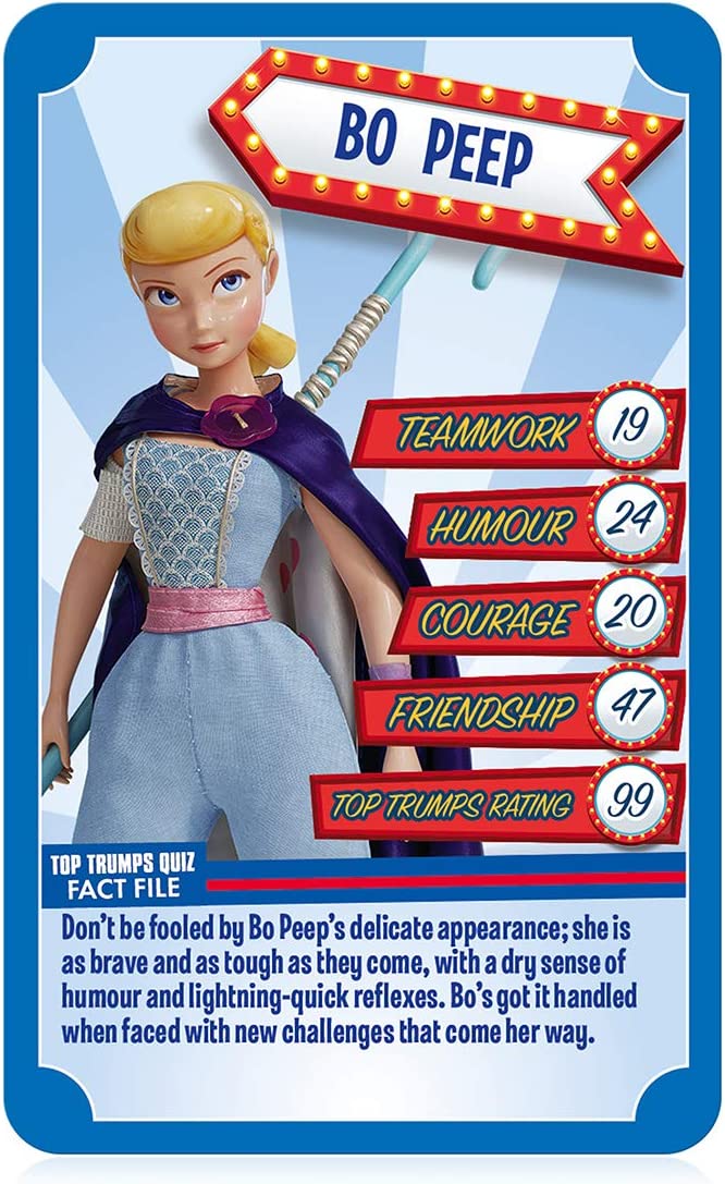 Toy Story 4 Top Trumps Specials Card Game