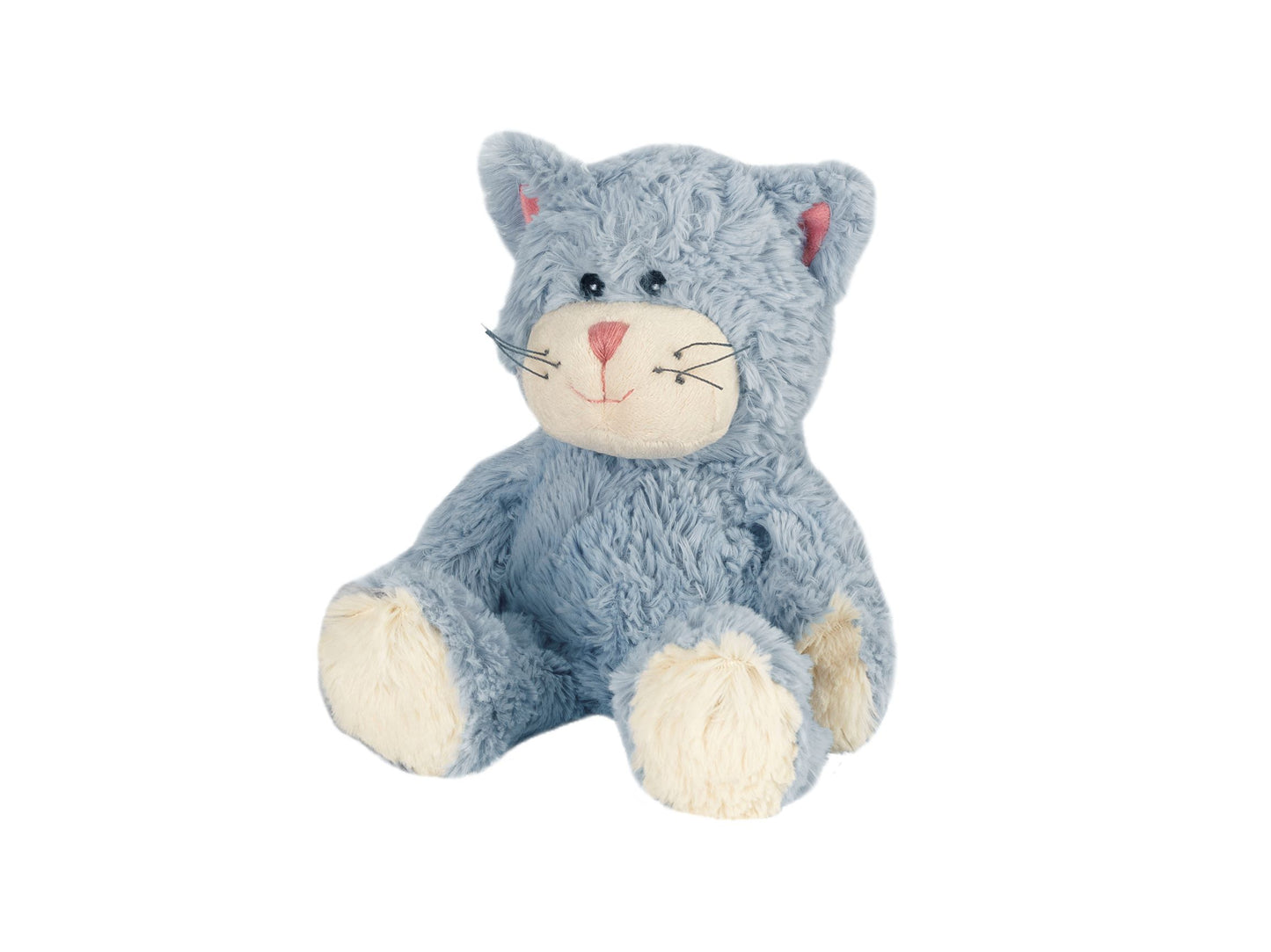 Warmies® Plush Cat Blue Sitting - Rich Kids Playground