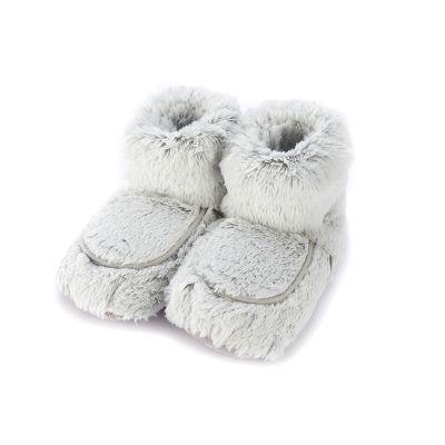 Warmies® Marshmallow Grey Boots - Rich Kids Playground