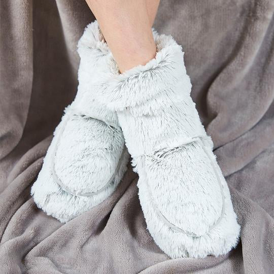 Warmies® Marshmallow Grey Boots - Rich Kids Playground