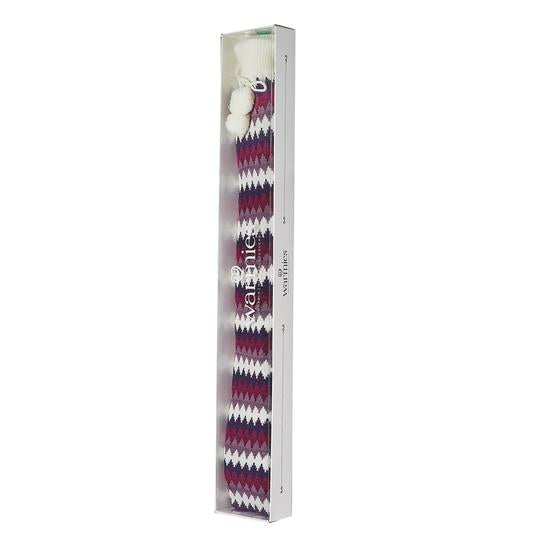 Warmies® Long Hot Water Bottle Purple Chevron - Rich Kids Playground