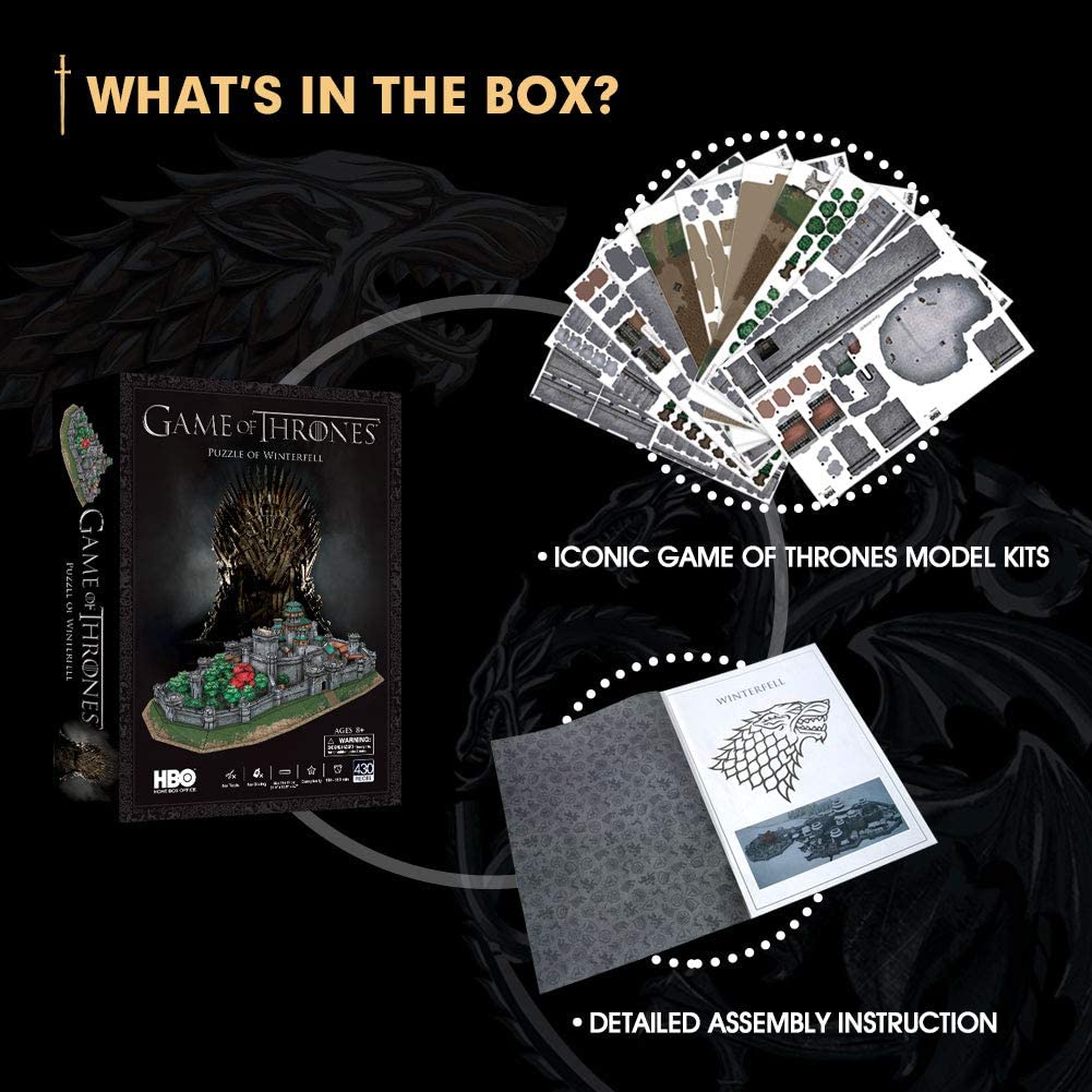 Winterfell 3D Puzzle (Game of Thrones)