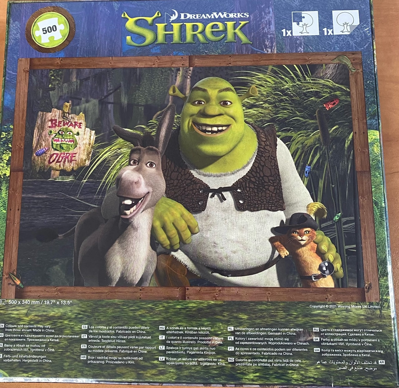 WM01386-ML1-6- SHREK PUZZLE