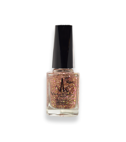 Rose Gold Glitter – Vivien Kondor Argan Care Nail Polish