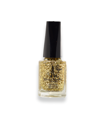 Gold Glitter – Vivien Kondor Argan Care Nail Polish