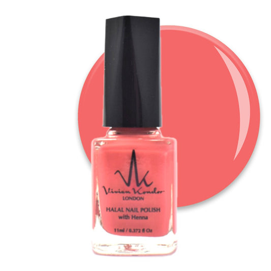 Coral Reef – Vivien Kondor Henna Halal Nail Polish