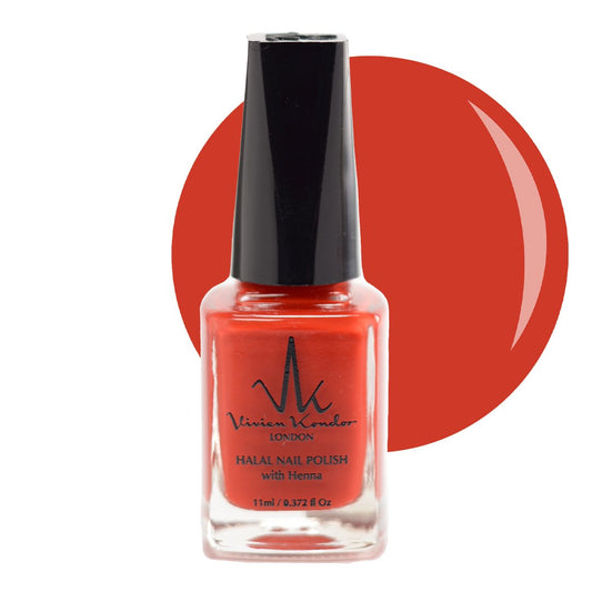Imperial Red – Vivien Kondor Henna Halal Nail Polish