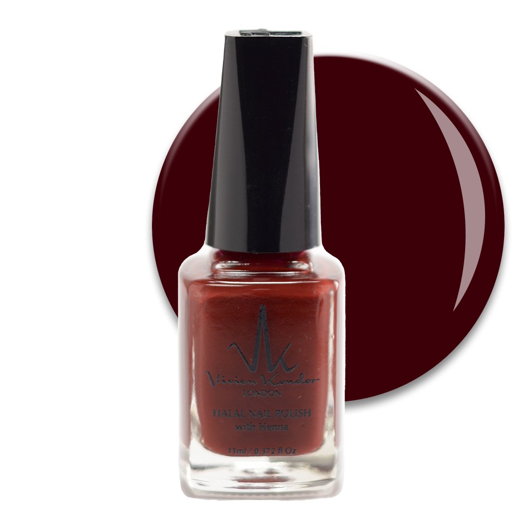 Garnet – Vivien Kondor Henna Halal Nail Polish