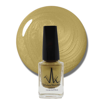 Golden Beige – Vivien Kondor Water Permeable Nail Polish