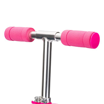Xootz LED Folding Scooter with Adjustable Handle Bars for Boys and Girls - Pink (TY5718)