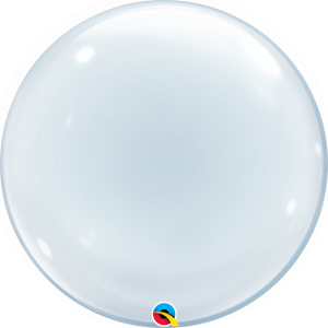 Qualatex Clear Bubble 20 inch Balloon Helium Air