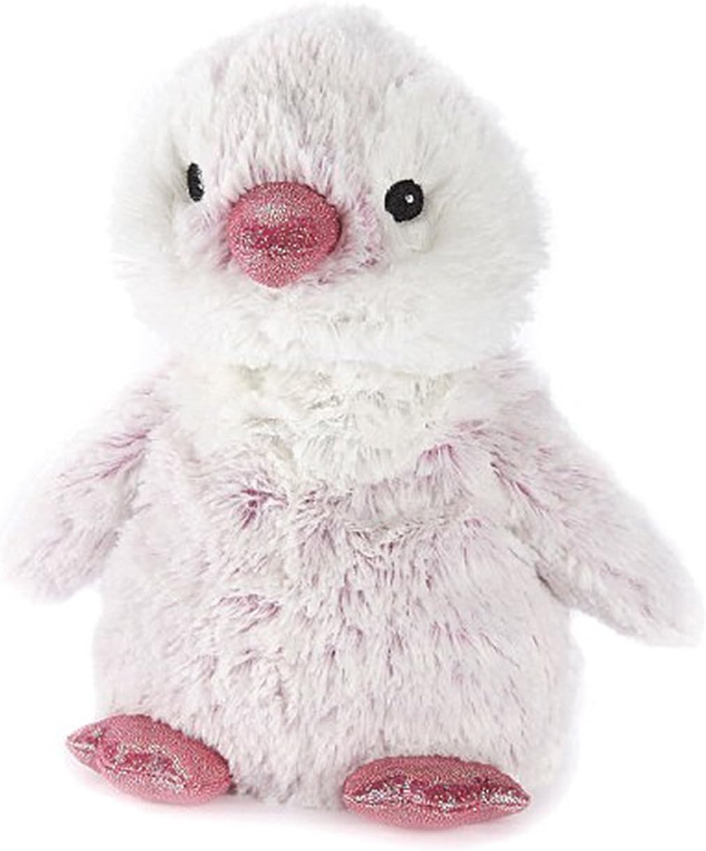 Warmies® Plush Heat Up Microwavable Soft Cuddly Toy - Marshmallow Penguin